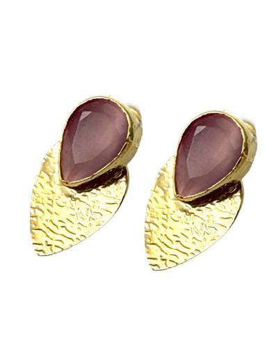 PENDIENTES PEQUEÑOS FORMA DE PICA | ELGANCIA SUBLIME