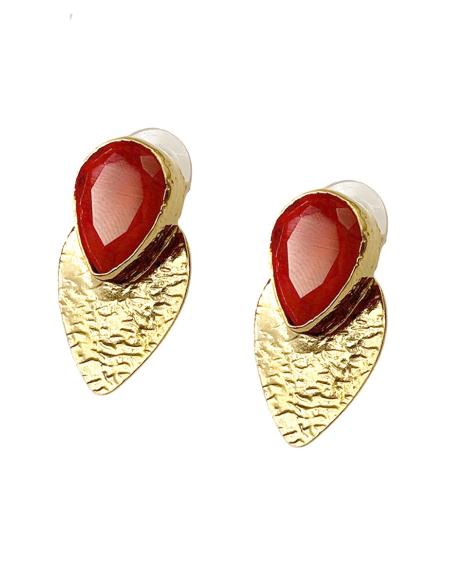 PENDIENTES PEQUEÑOS FORMA DE PICA | ELGANCIA SUBLIME