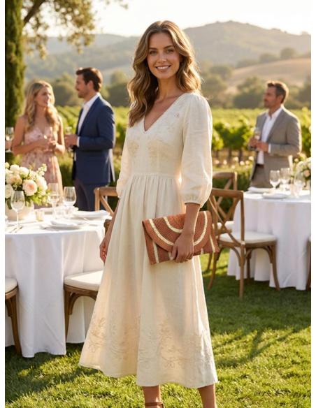 BOLSOS NARANJAS ESTILO RAFIA CON RIBETE BEIGE | CARTERAS VERANO