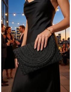 BOLSOS PARA EL VERANO NEGROS DISEÑO CARTERA | INVITADA BODAS 2