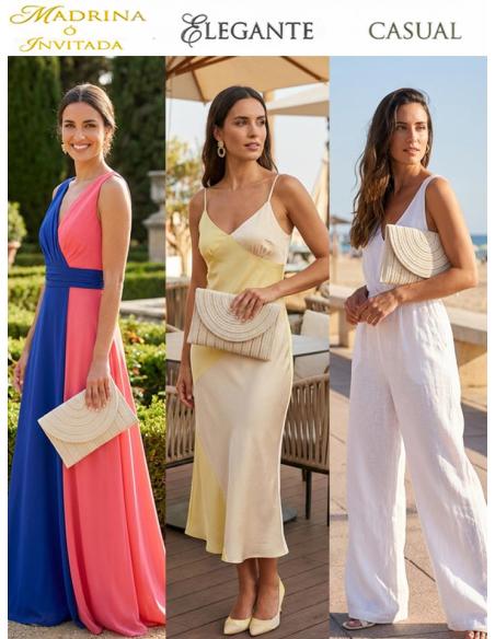 CARTERAS MUJER BLANCAS ROTO CON DORADO | BOLSOS BODA VERANO