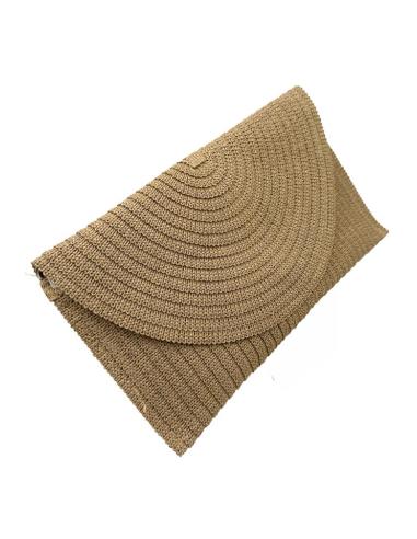 CARTERAS CAMEL VERANIEGAS PARA INVITADAS DE BODAS | BOLSOS RAFIA