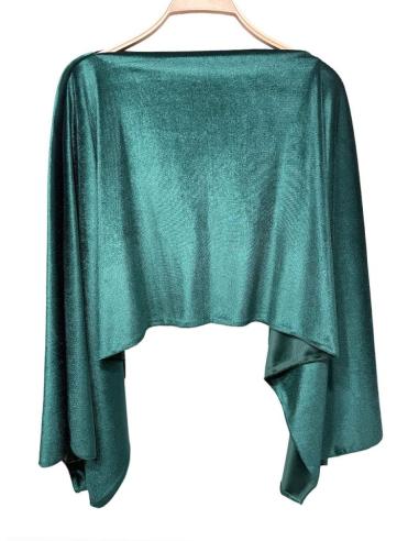 CAPAS TERCIOPELO PARA INVITADAS VERDE PATO | MADRINA BODA