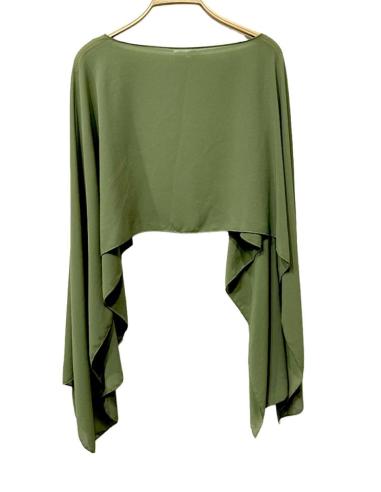 CAPAS PARA INVITADA DE BODA Y BAUTIZO VERDE OLIVA | MADRINA