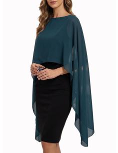 CAPAS PARA INVITADA DE BODA EN VERDE PETROLEO | MADRINA 2