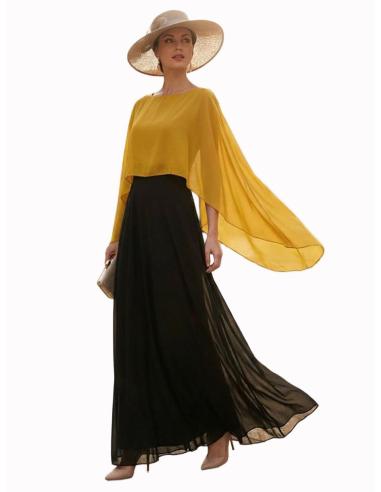 CAPAS PARA INVITADAS DE BODAS EN MOSTAZA | MADRINA