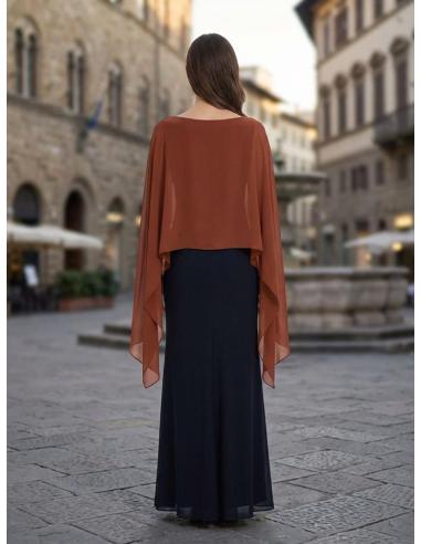 CAPAS PARA INVITADAS DE BODAS EN NARANJA TEJA | MADRINA