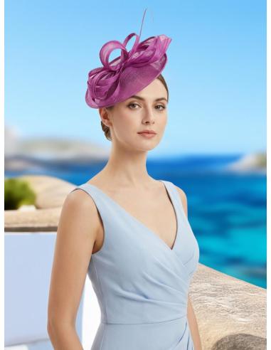 TOCADOS BODA BUGAMBILIAS ELEGANTE LAZADA | MADRINA E INVITADA