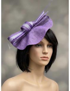 TOCADOS INVITADA Y MADRINA DE BODA MORADO Y LILA | SINAMAY Y RAQUI