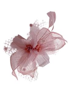 DIADEMAS DE INVITADAS Y MADRINAS TOCADOS ROSA NUDE | BODA Y BAUTIZO 2