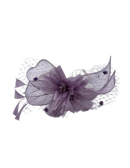 DIADEMAS DE INVITADAS Y MADRINAS TOCADOS LILAS | BODA Y BAUTIZO