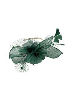DIADEMAS DE INVITADAS Y MADRINAS TOCADOS VERDES | BODA Y BAUTIZO 2