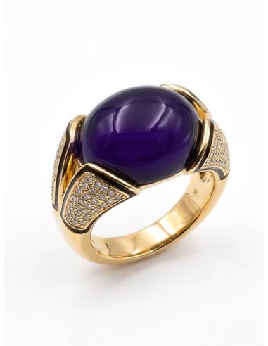 ANILLOS MORADOS ALTA BISUTERIA MUJER | ELEGANTE CASUAL Y BODA