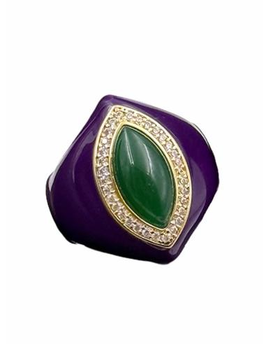ANILLOS MORADOS Y VERDES INVITADA Y MADRINA BODA | BAUTIZO Y EVENTO