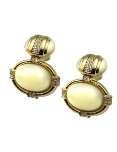 PENDIENTE BEIGE ELEGANTE CLASICO RENOVADO | BODAS Y DIARIO