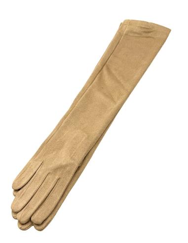 GUANTES DE FIESTA LARGOS MARRONES |...