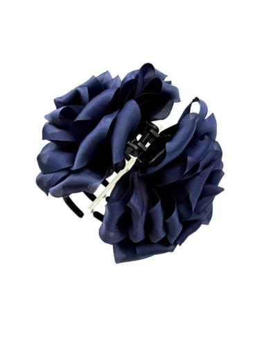 PINZAS DE FLORES GRISES PARA EL CABELLO | ACCESORIOS PELO MUJER
