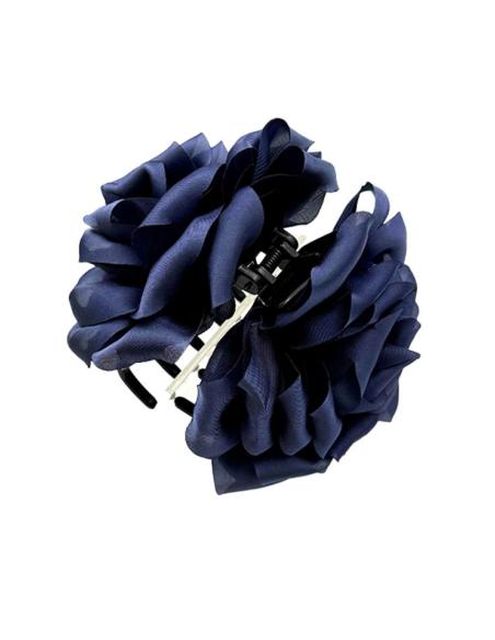 PINZAS DE FLORES GRISES PARA EL CABELLO | ACCESORIOS PELO MUJER