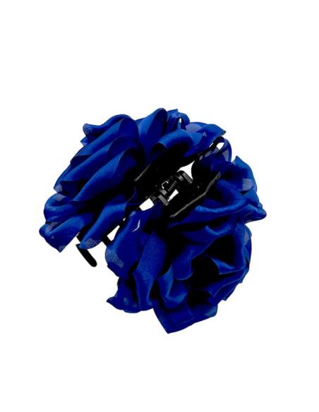 PINZAS DE FLORES AZULONAS PARA EL CABELLO | ACCESORIOS PELO MUJER