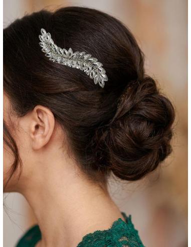 PEINETAS DE INVITADA DE BODAS EN PEDRERIA CRISTAL | MADRINAS