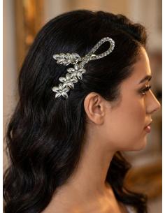 PEINETAS FIESTA Y BODA DORADAS DESTELLO CRISTAL | INVITADA MADRINA 2