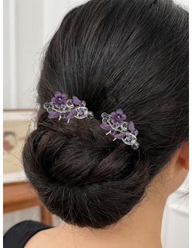 HORQUILLAS INVITADA DE FIESTA Y BODA LILAS | MADRINA