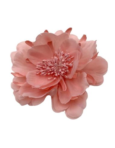 FLORES BODA Y FIESTA DE TELA ROSAS | PINZA Y BROCHE