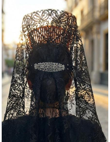 BROCHES PLATEADOS EFECTO ENVEJECIDO PARA BODAS | MADRINA INVITADA