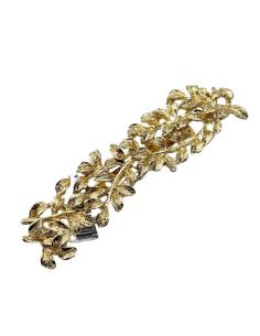 Imagen del producto BROCHES DORADOS CON PEQUEÑAS HOJAS PARA BODAS | BAUTIZO Y COMUNION