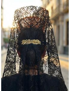 BROCHES DORADOS CON PEQUEÑAS HOJAS PARA BODAS | BAUTIZO Y COMUNION 2