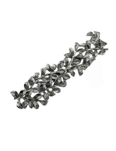 Imagen del producto BROCHES PLATEADOS CON PEQUEÑAS HOJAS PARA BODAS | BAUTIZO Y COMUNION