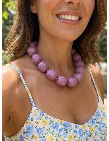 COLLARES DE MUJER MALVAS CORTOS PARA DIARIO | BAUTIZO