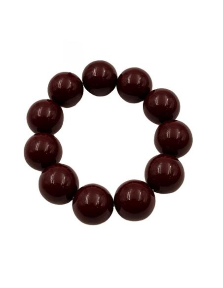 PULSERAS DE MUJER GRANATES ELASTICAS GRANDES | BAUTIZO