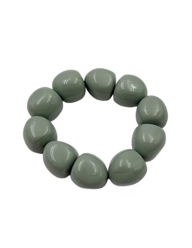 PULSERAS VERDES DE MUJER ELASTICAS GRANDES | BAUTIZO