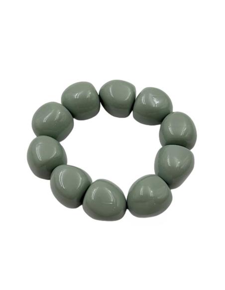 PULSERAS VERDES DE MUJER ELASTICAS GRANDES | BAUTIZO