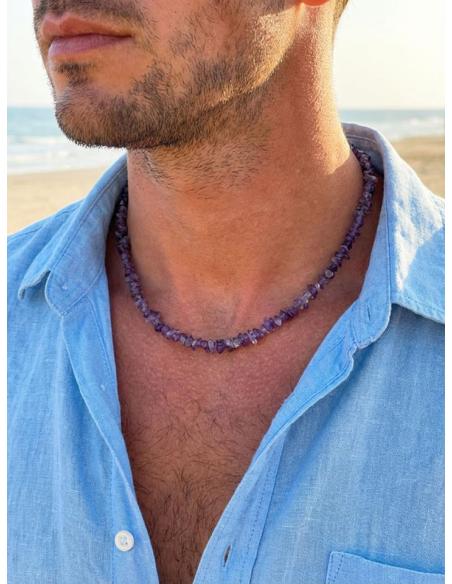 COLLARES UNISEX DE PIEDRA SEMIPRECIOSA | HOMBRE Y MUJER