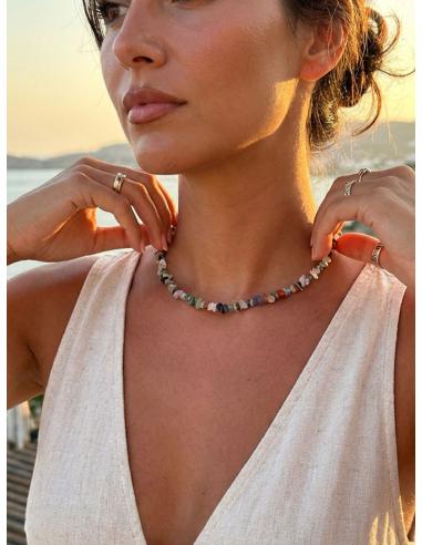 COLLARES UNISEX DE PIEDRA...