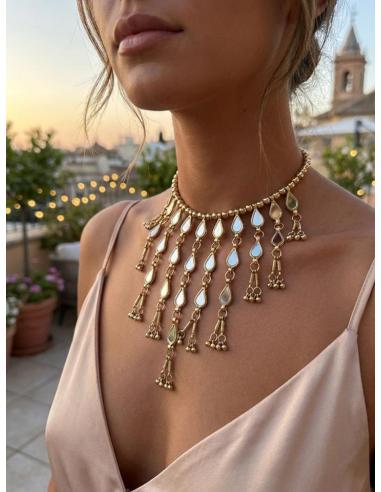 COLLARES PARA MUJER DORADOS PARA LOOK DE FIESTA | CASUAL Y NOCHE