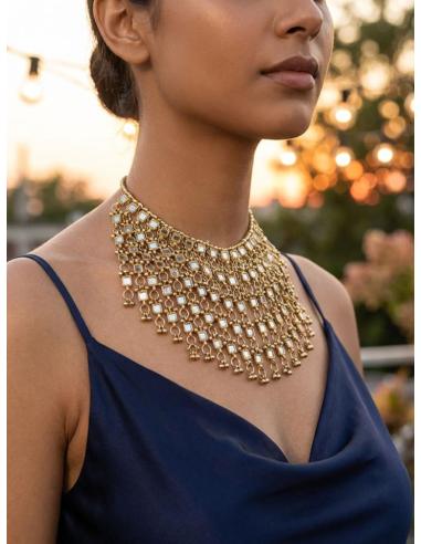 COLLARES DORADOS PARA MUJER ESTILO BOHEMIO | CASUAL DIA Y NOCHE