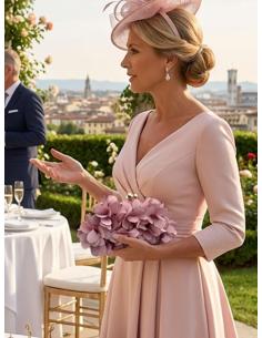 BOLSOS MADRINA E INVITADA ROSAS CON PETALOS TELA | BAUTIZO Y BODA 2