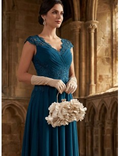 BOLSOS MADRINA E INVITADA BEIGE DE FLORES TELA | BAUTIZO Y BODA 2