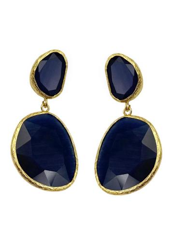PENDIENTES PIEDRA LARGOS PARA INVITADA DE BODA | JOYA INVITADA