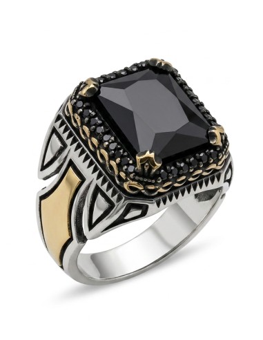 ANILLOS PLATA DE HOMBRE SELLO PIEDRA...