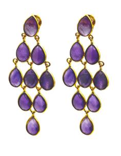 PENDIENTES PIEDRA NATURAL