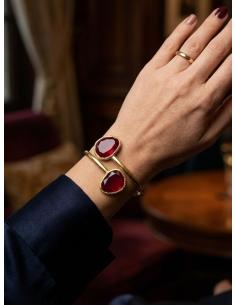 PULSERAS ROJAS DE CRISTAL PARA BODA | INVITADA GALA