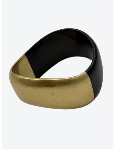 BRAZALETES ORIGINALES ANCHOS EN DORADO Y NEGRO | PULSERAS DIA Y NOCHE