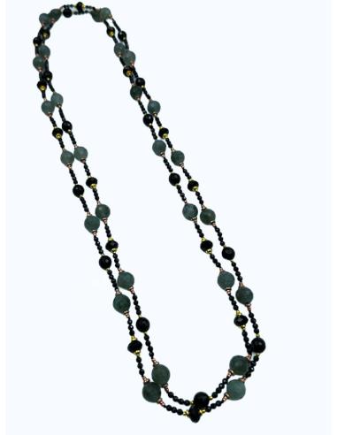 COLLARES ELEGANTES NEGROS Y VERDES PARA COMUNION | INVITADAS