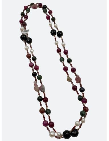 COLLARES PARA MUJER LARGOS EN MULTICOLOR | INVITADA COMUNION