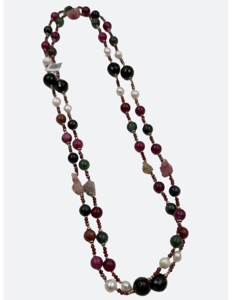 COLLARES PARA MUJER LARGOS EN MULTICOLOR | INVITADA COMUNION