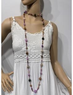 COLLARES PARA MUJER LARGOS EN MULTICOLOR | INVITADA COMUNION 2